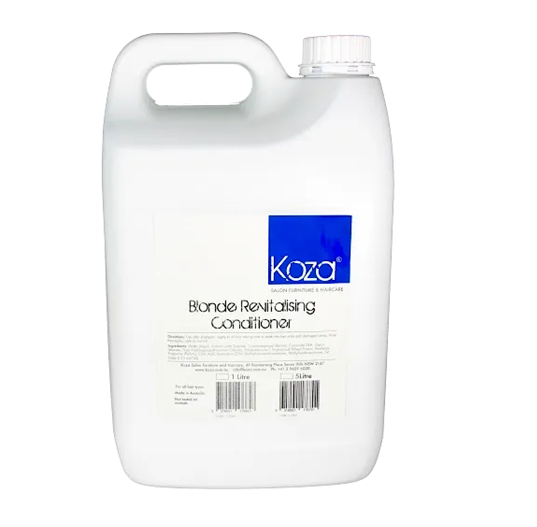 Koza Blonde Revitalising Conditioner 5L