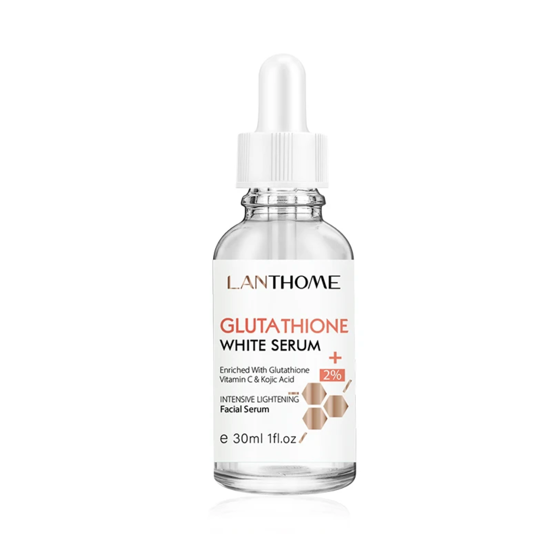 Lanthome Glutathione White Facial Serum With Vitamin C & Kojic Acid 30ml