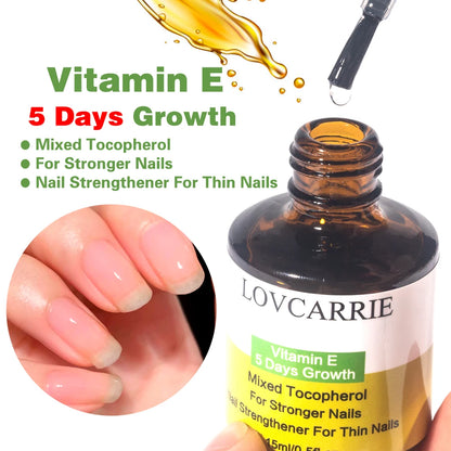 Lovcarrie Rescue Vitamin E 5 Days Nail Growth 15ml