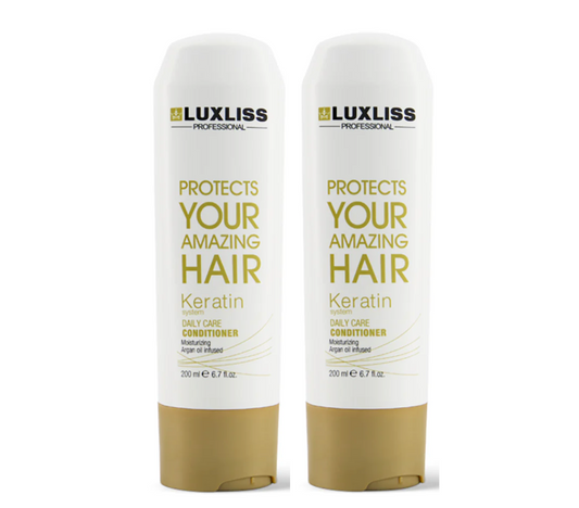 Luxliss Keratin Daily Care Conditioner 200ml (2pc)