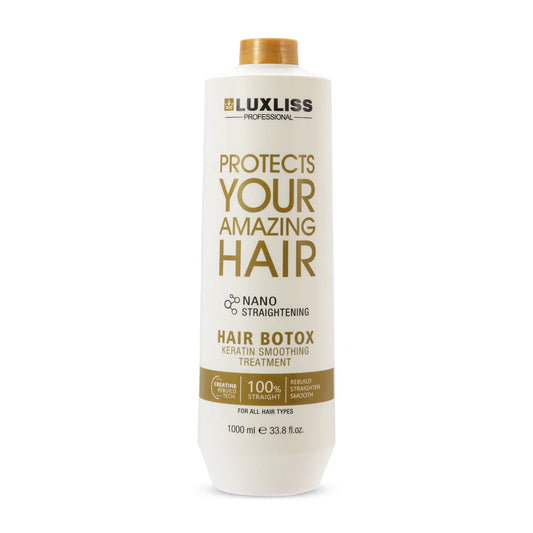 Luxliss Keratin Smoothing Treatment Nano Straightening 1000ml