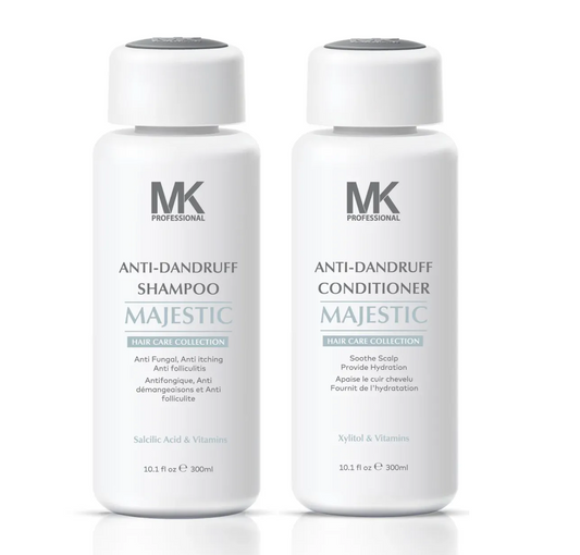 MK Professional Majestic Anti Dandruff Shampoo and Conditioner 300ml