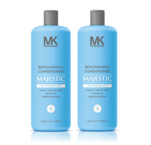 MK Professional Majestic Replenishing Keratin Conditioner 1000ml (2pc)