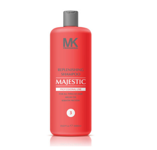 MK Professional Majestic Replenishing Keratin Shampoo 1000ml