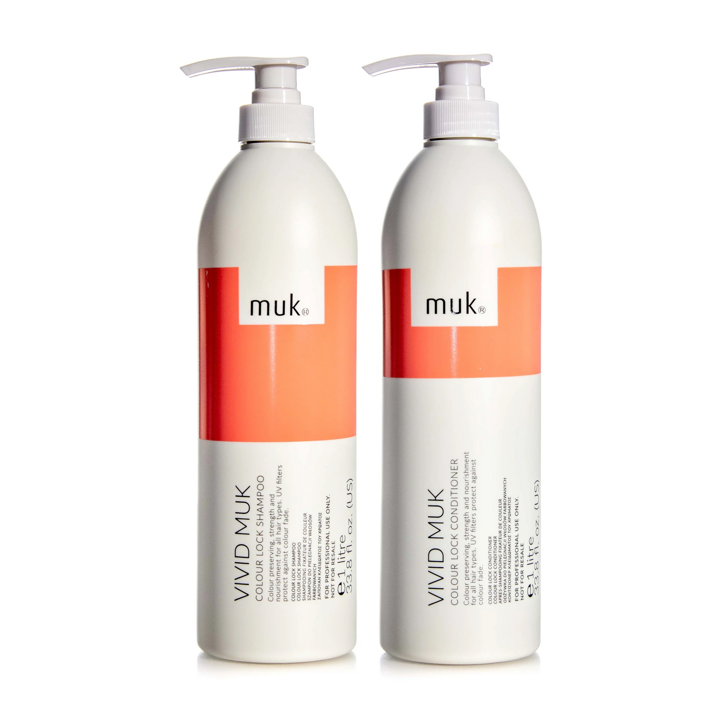 Muk Vivid Colour Lock Shampoo and Conditioner 1000ml