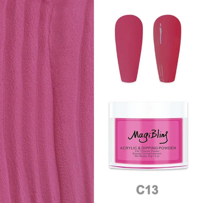 Magibling Acrylic & Dipping Powder Dark Rose 15g 