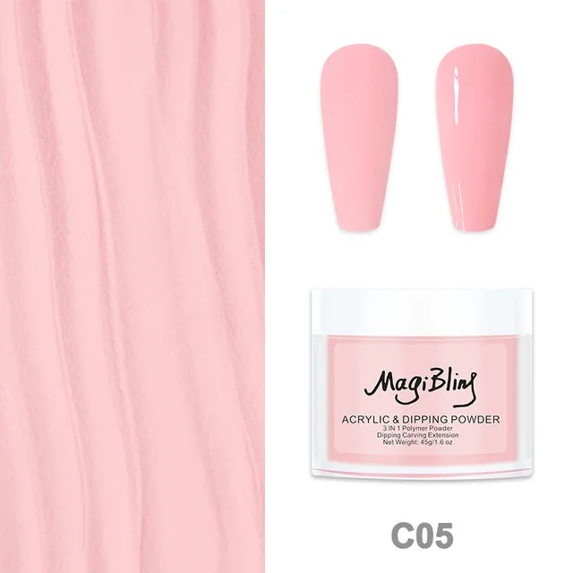 Magibling Acrylic & Dipping Powder Light Pink 15g