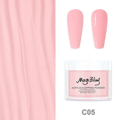 Magibling Acrylic & Dipping Powder Light Pink 15g