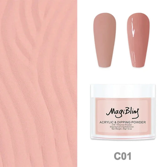 Magibling Acrylic & Dipping Powder Nude 15g