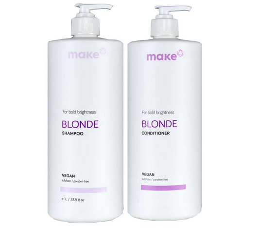 Make Blonde Shampoo and Conditioner 1000ml