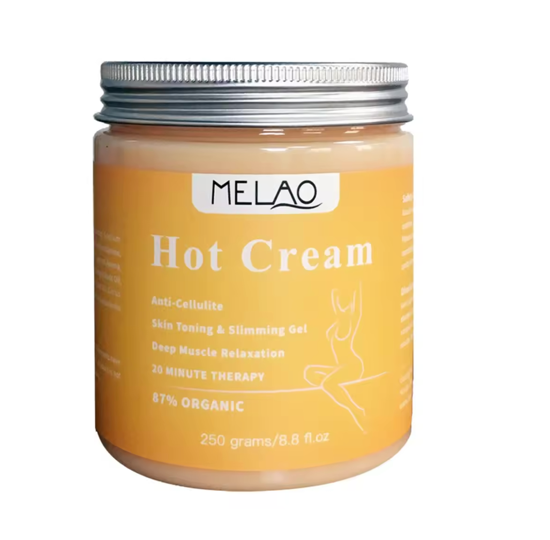 Melao Anti Cellulite and Toning Hot Cream 250g