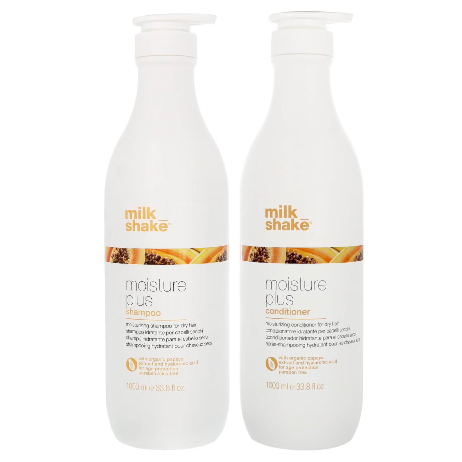 Milk Shake Moisture Plus Shampoo and Conditioner 1000ml