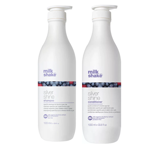 Milk Shake Silver Shine Shampoo and Conditioner 1000ml