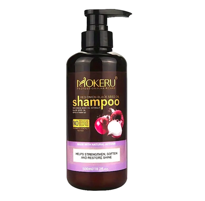 Mokeru Red Onion Black Seed Oil Shampoo 500ml