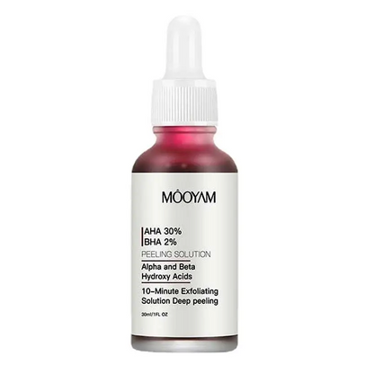 Mooyam AHA 30% BHA 2% 10 Minute Peeling Solution 30ml