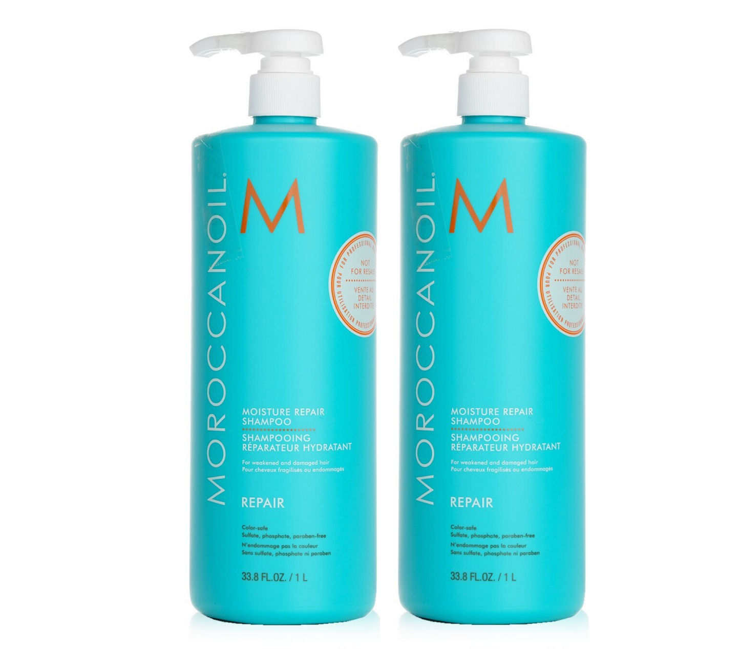 Moroccanoil Moisture Repair Shampoo 1000ml Duo