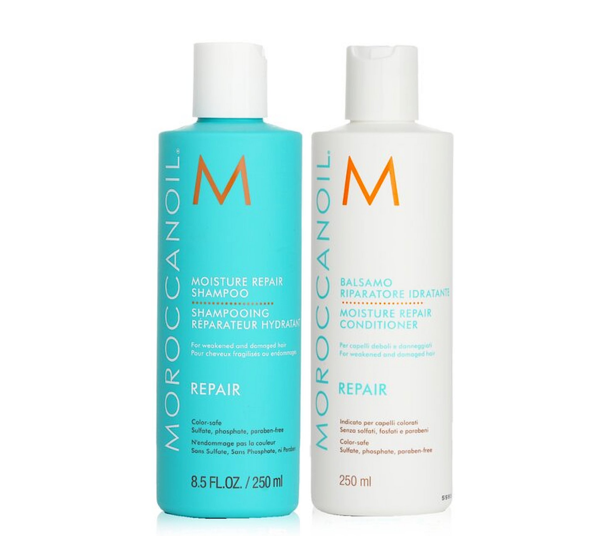 Moroccanoil Moisture Repair Shampoo and Conditioner 250ml