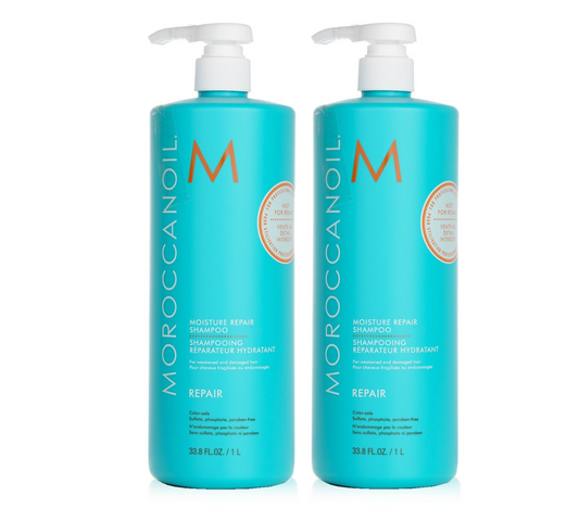 Moroccanoil Moisture Repair Shampoo 1000ml (2pc)