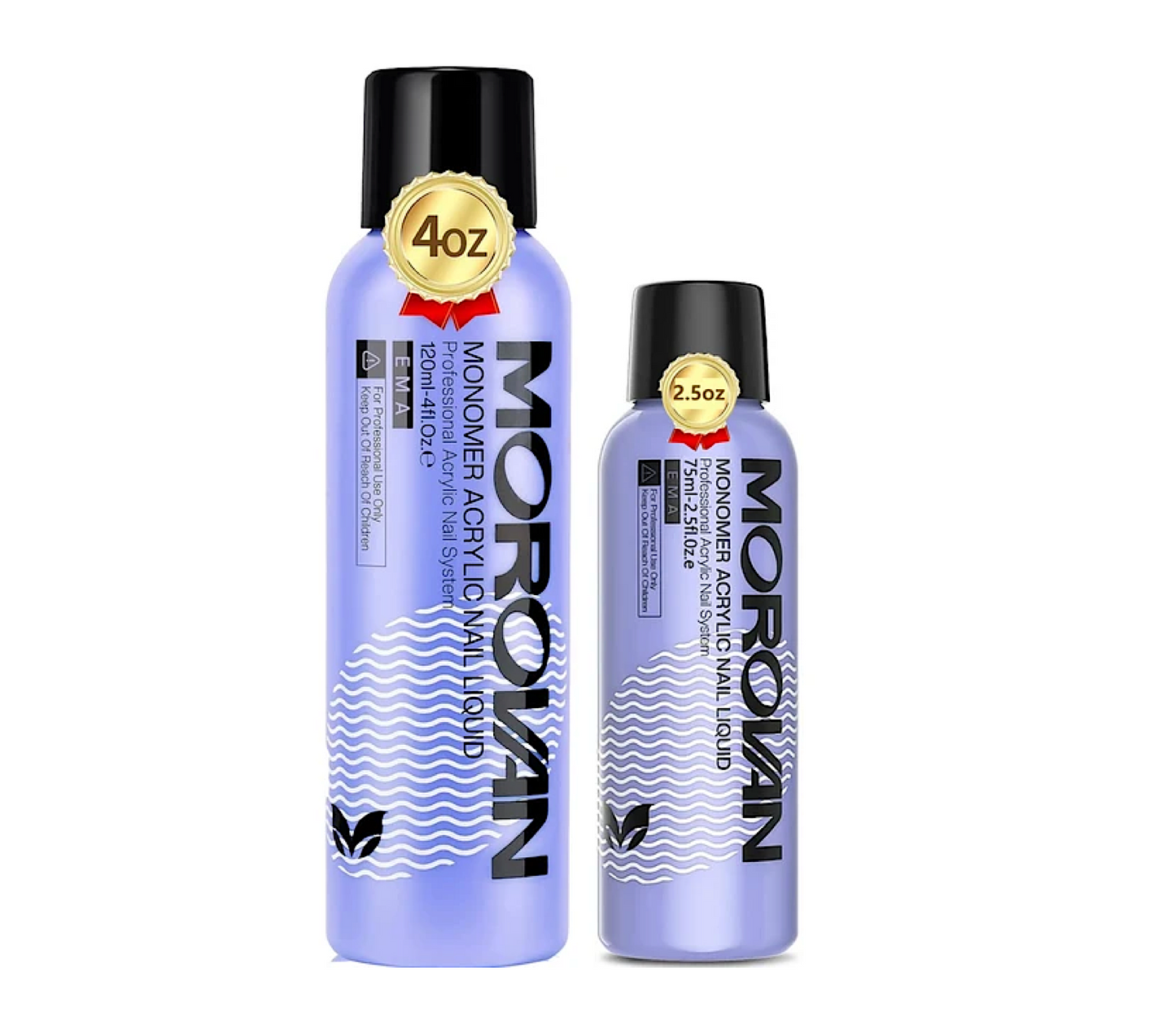 Morovan Monomer Acrylic Nail Liquid 120ml & 75ml Duo