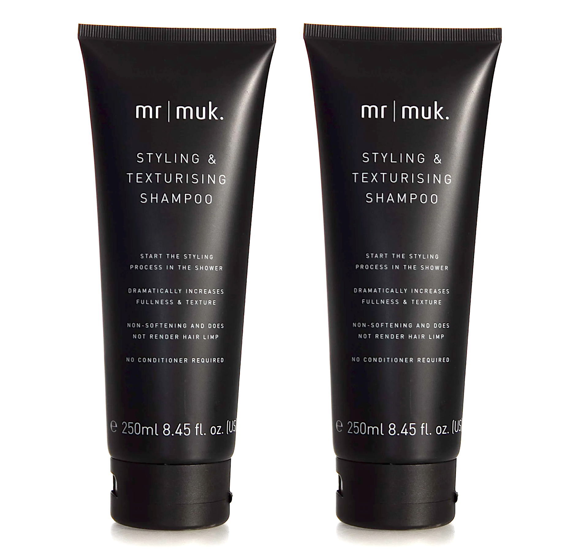 Mr Muk Thickening Styling and Texturising Shampoo 250ml Duo