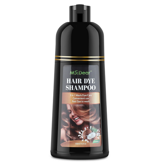 Ms Dear Hair Dye Shampoo 500ml Coffee