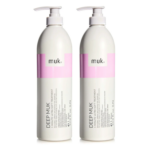 Muk Deep 1 Minute Ultra Soft Treatment 1000ml (2pc)