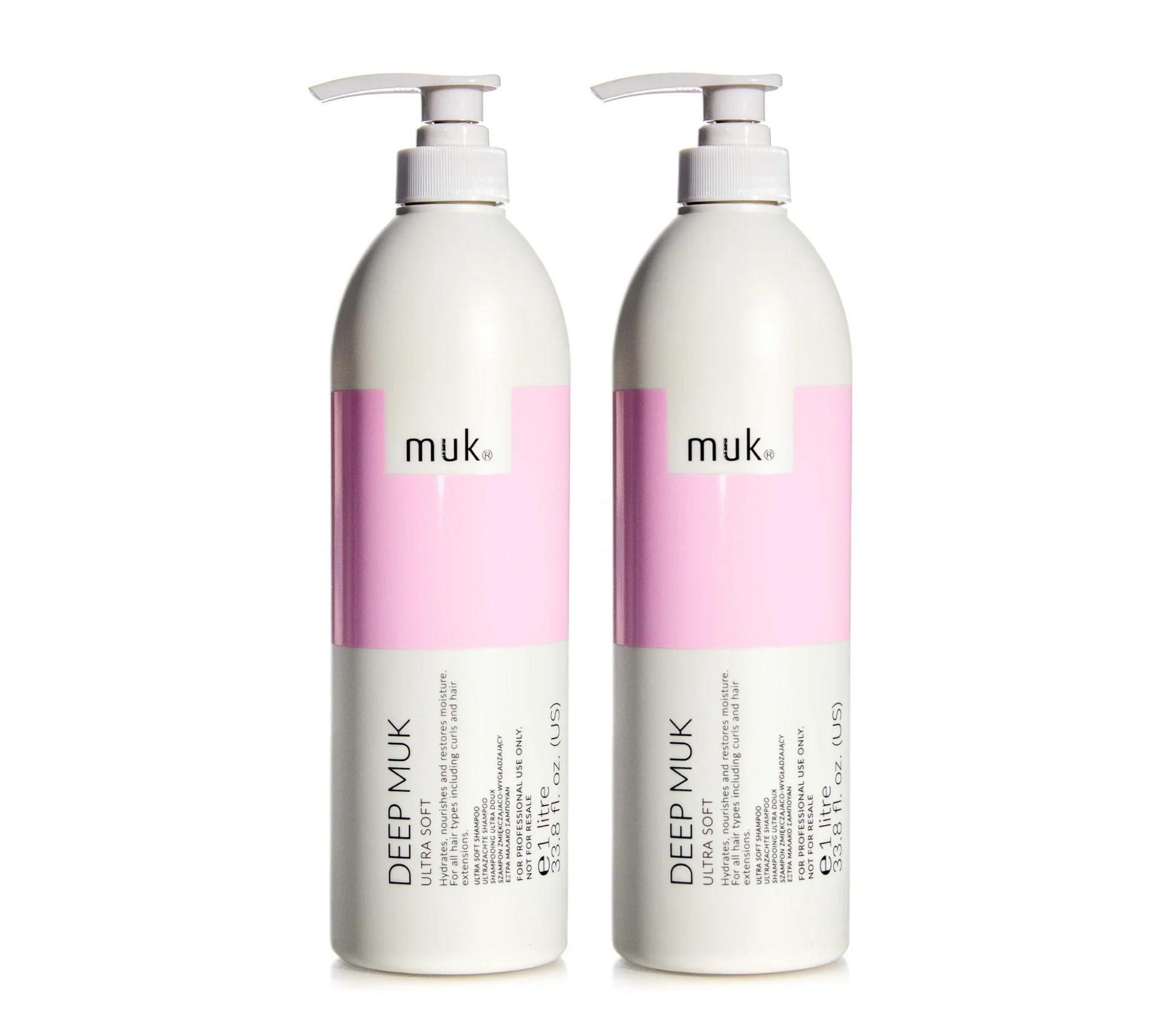 Muk Deep Ultra Soft Shampoo 1000ml (2pc)