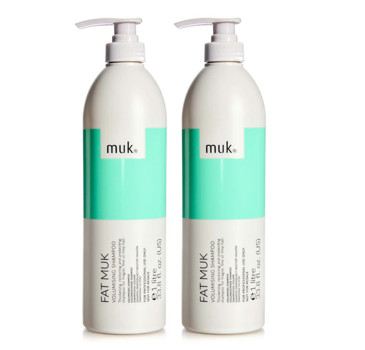 Muk Fat Muk Volumising Shampoo 1000ml (2pc)