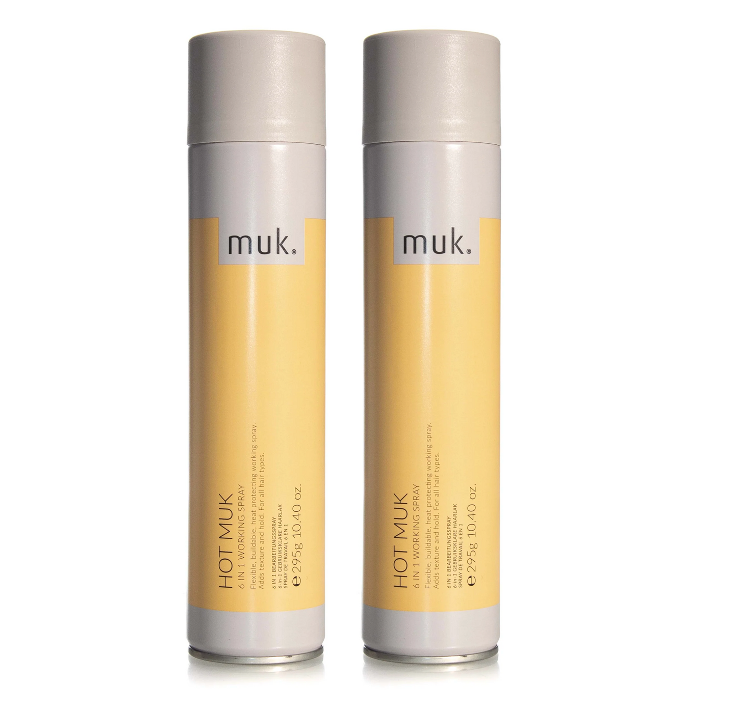 Muk Hot Muk 6 In 1 Working Spray For Texture and Hold 295g (2pc)