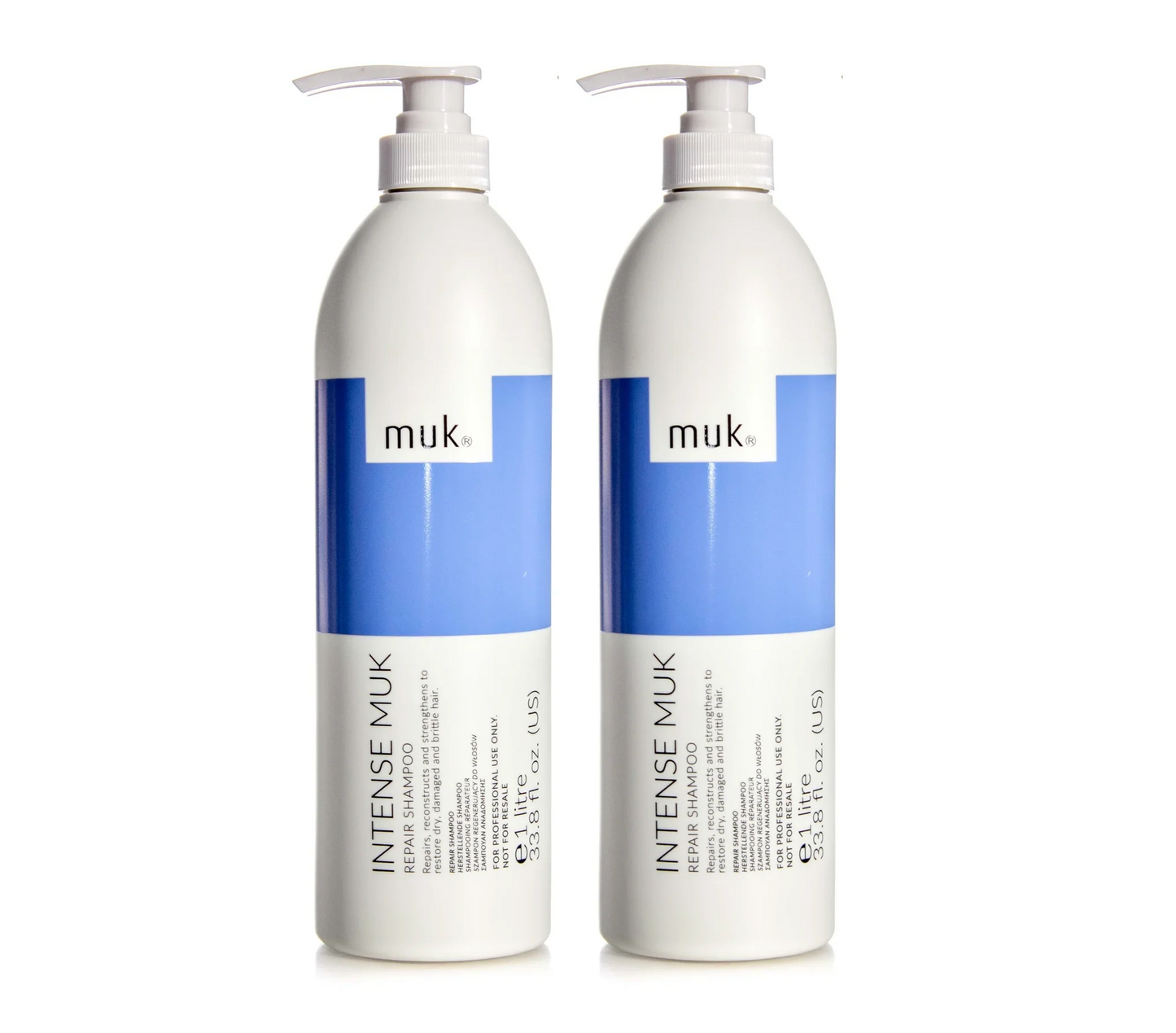 Muk Intense Repair Shampoo 1000ml Duo