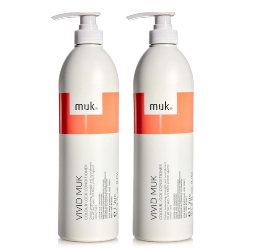 Muk Vivid Colour Lock Conditioner 1000ml (2pc)