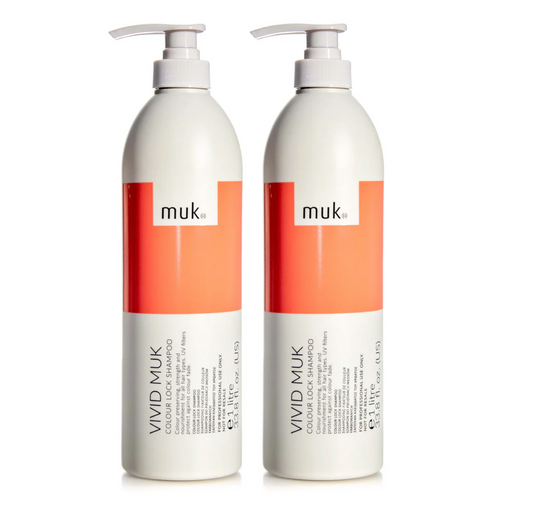 Muk Vivid Colour Lock Shampoo 1000ml (2pc)