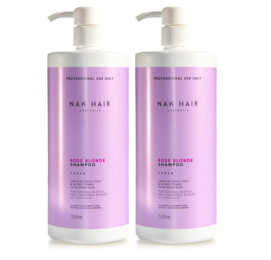 Nak Rose Blonde Shampoo 1000ml (2pc)