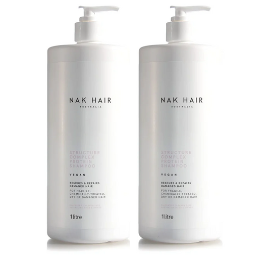 Nak Structure Complex Protein Shampoo 1000ml (2pc)