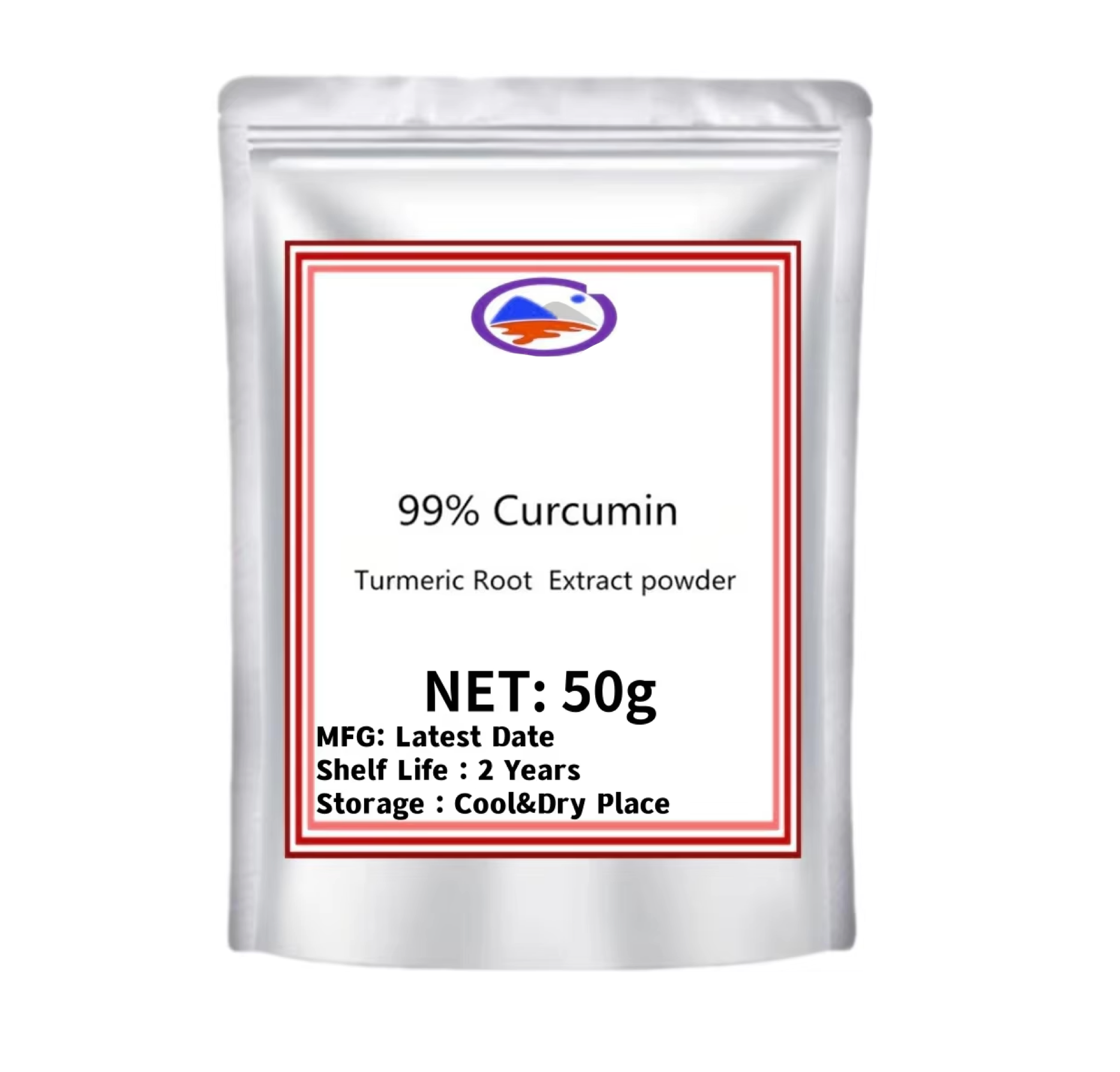 Natural 99% Curcumin Turmeric Powder 50g