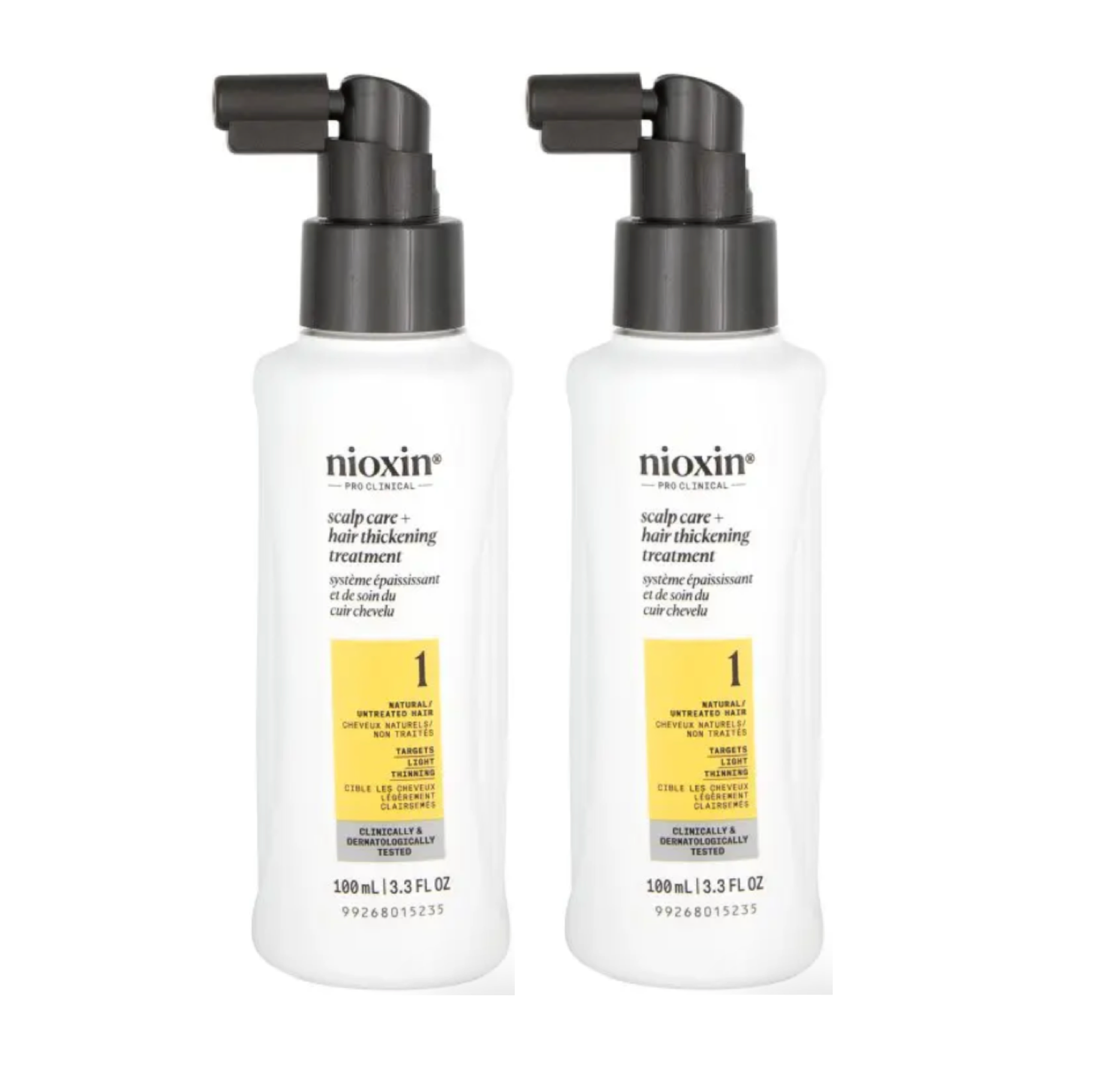 Nioxin Scalp Care & Hair Thickening Treatment System 1 100ml (2pc)