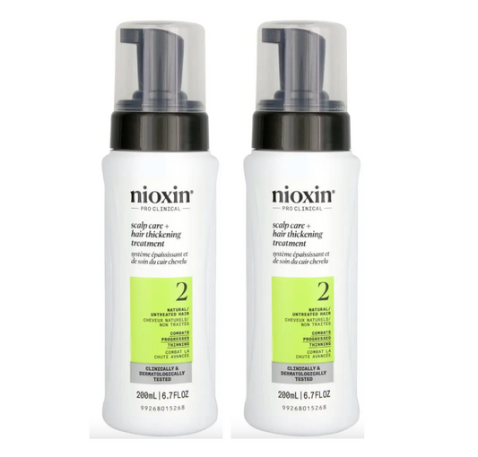 Nioxin Scalp Care & Hair Thickening Treatment System 2 200ml (2pc)