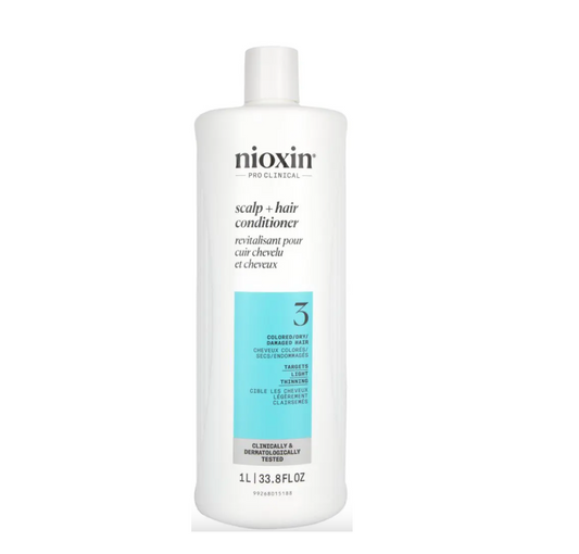 Nioxin Scalp & Hair System 3 Colored Dry Conditioner 1000ml 