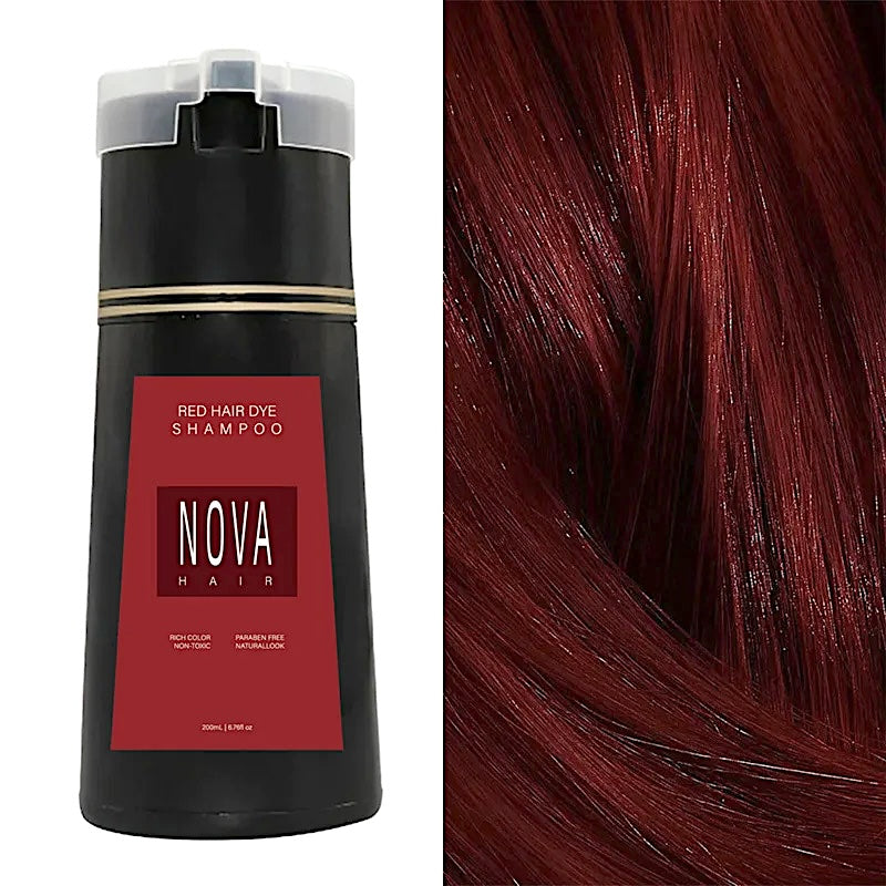 Nova Hair Red Hair Dye Shampoo 200ml