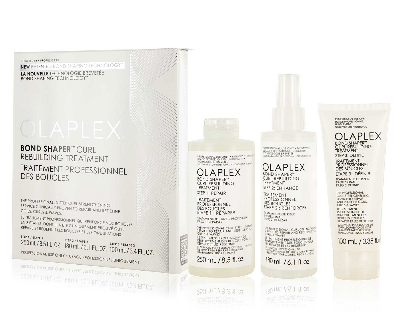 Olaplex Bond Shaper Curl Rebuilding Treatment Kit