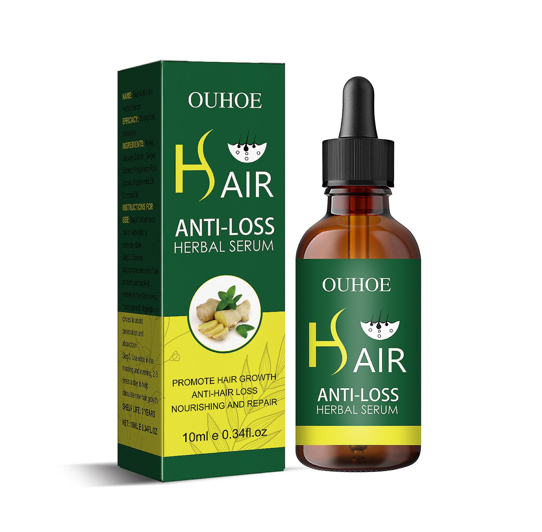 Ouhoe Anti Hair Loss Herbal Serum 10ml