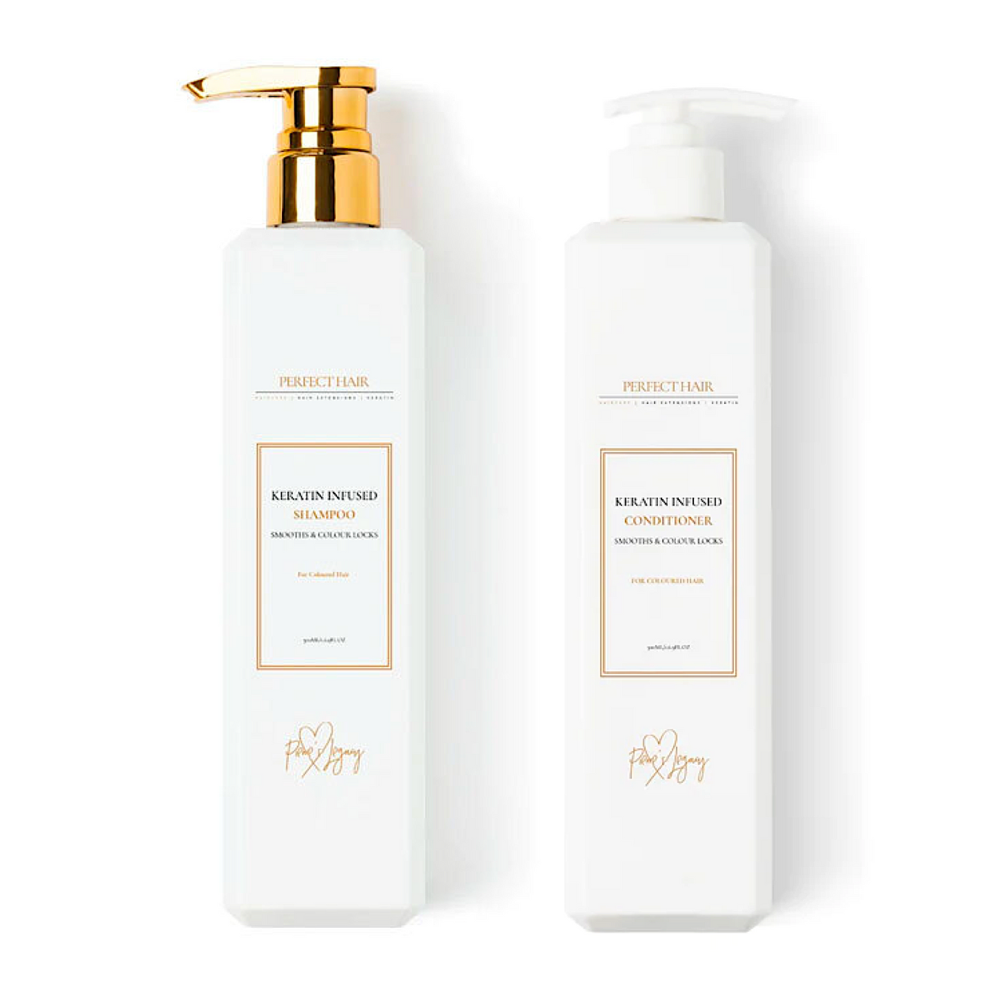 Perfect Hair Keratin Infused Shampoo and Conditioner 500ml