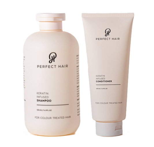 Perfect Hair Keratin Infused Shampoo and Conditioner 500ml