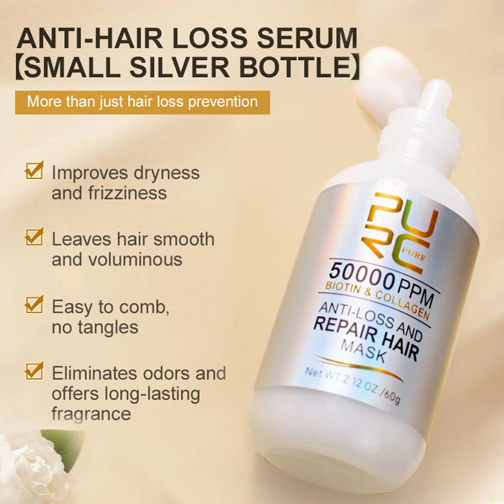 Purc Biotin & Collagen Anti Loss and Repair Hair Mask 60g