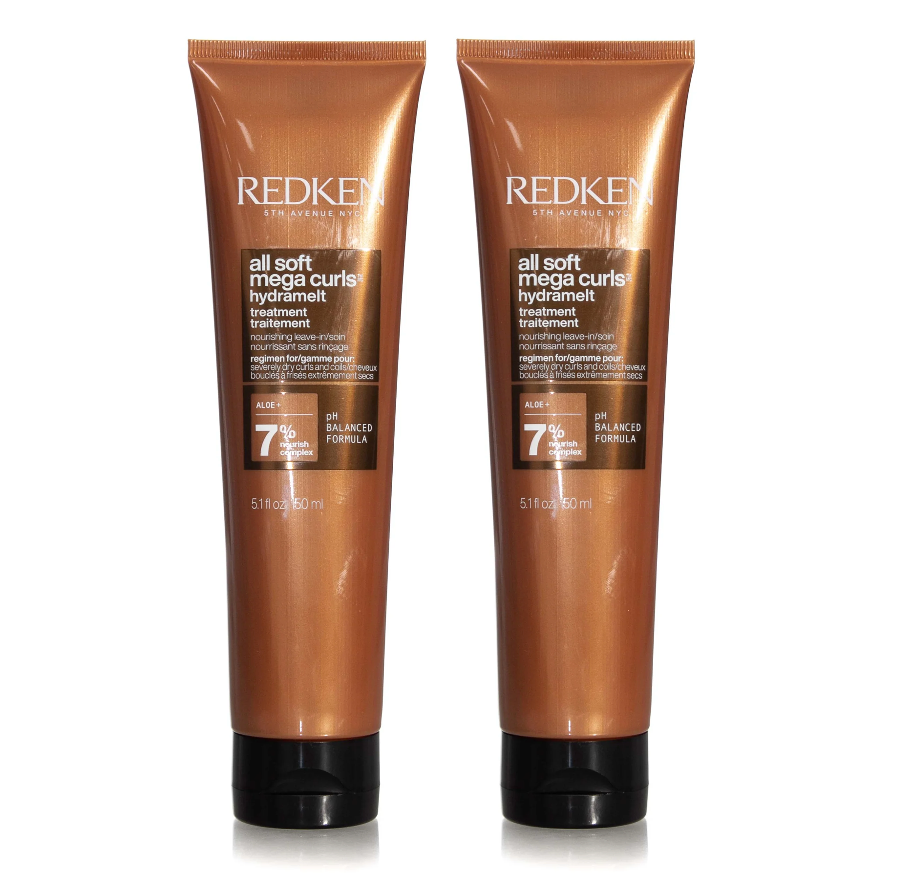 Redken All Soft Mega Curls Hydramelt Treatment 150ml (2pc)