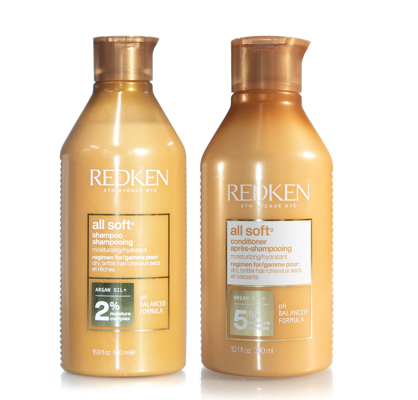 Redken All Soft Moisturizing Shampoo and Conditioner 300ml 