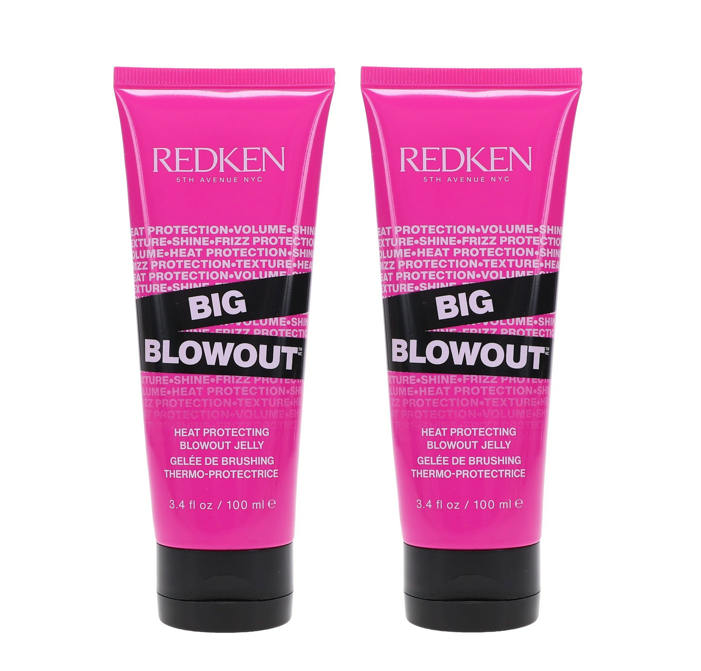 Redken Big Blowout Heating Protecting Blowout Jelly 100ml (2pc)