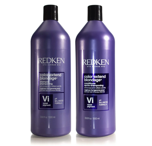 Redken Color Extend Blondage Blonde Shampoo and Conditioner 1000ml 