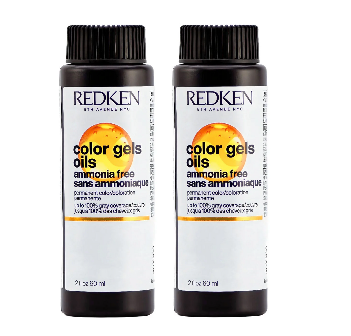 Redken Color Gels Oils Ammonia Free 60ml (2pc)