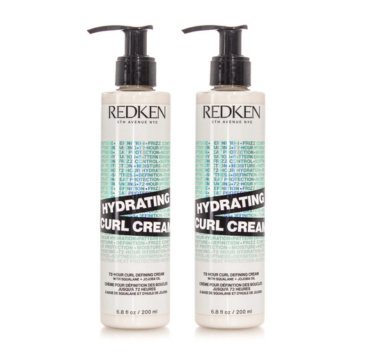 Redken Hydrating Curl Defining Cream 200ml (2pc)